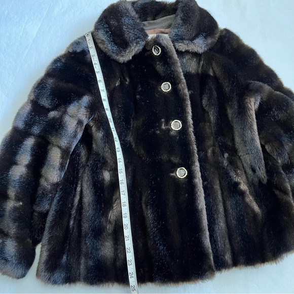 Vintage Jerome’s Mayfair Faux Fur Coat Styled by Russel Taylor - Picture 10 of 12